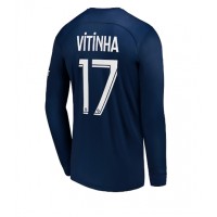 Paris Saint-Germain Vitinha Ferreira #17 Fußballbekleidung Heimtrikot 2022-23 Langarm